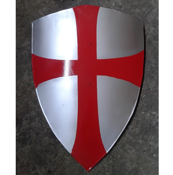 Medieval Templar Knights Red Cross Crusader Shield image 3