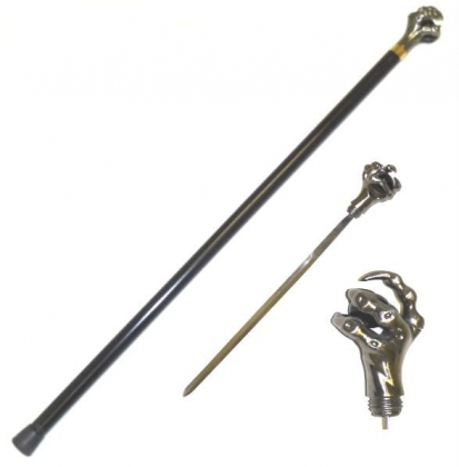 Dragon Claw and Ball Walking Sword Cane