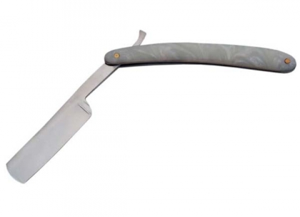 High Carbon Straight Shaving Razor Wood Handle