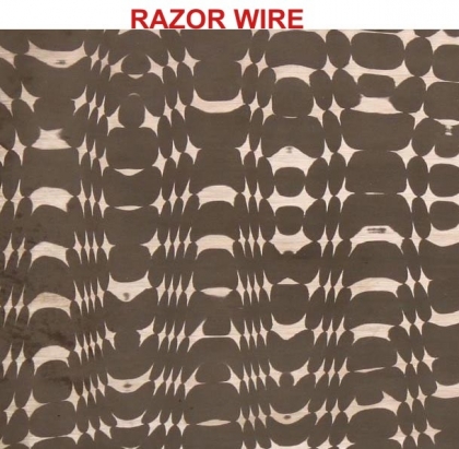 DAMASCUS PATTERNS RAZOR WIRE