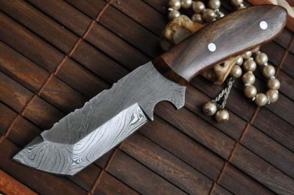 Handmade Damascus Steel Tanto Blade