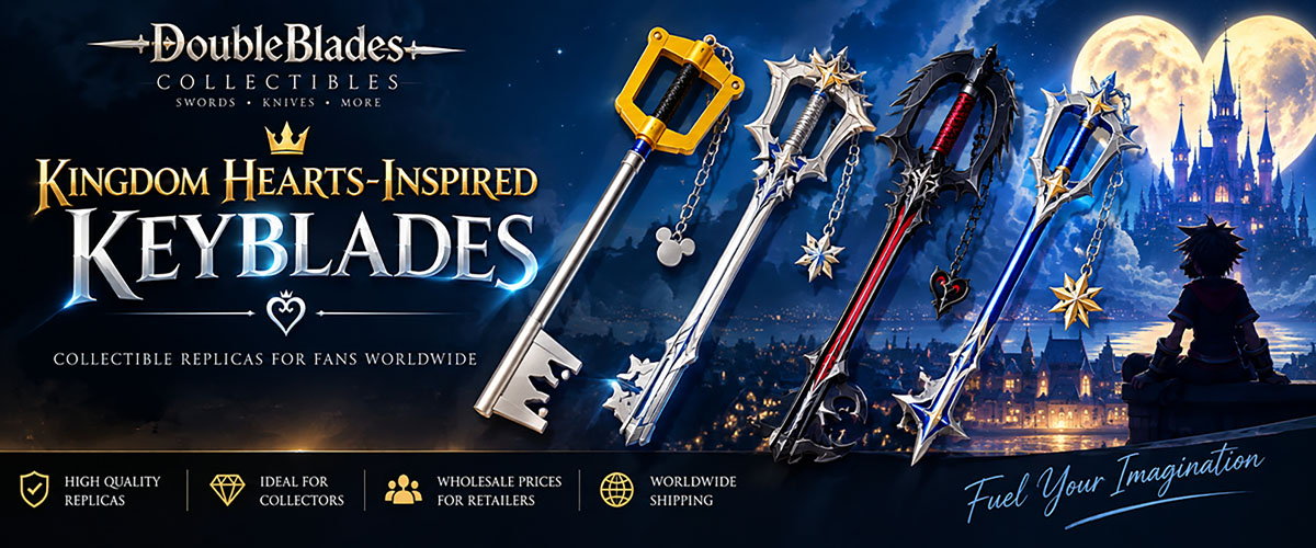 Kingdom Hearts-Inspired Keyblades