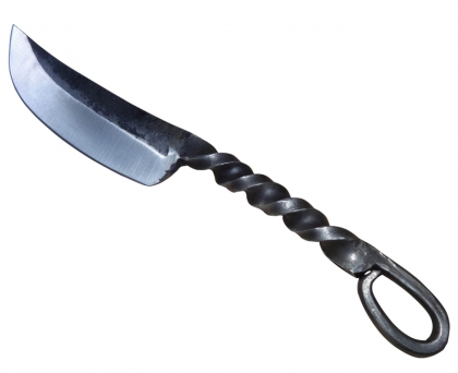 Hand Forged Celtic Ring Knife