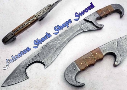Custom Handmade Falcata sharp Shape Sword