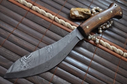 Handcrafted Damascus Hunting knife Full Tang - Jungle Knife