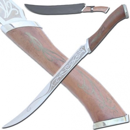 Legalos Eleven Fighting Knife Silver Finish