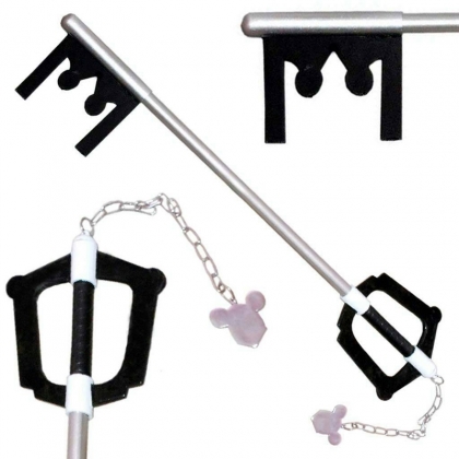 Black Silver Kingdom Hearts Sora Key  