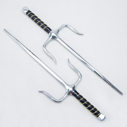 Metal Octagonal Chrome Sai
