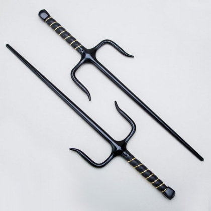 Metal Round Black Sai