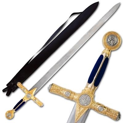 Classic Masonic Kinght Templar Sword