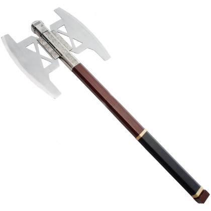 Movie Gimli Axe Silver Finish
