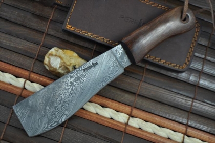 Custom Made handmade Damascus Chef Knife - Machete