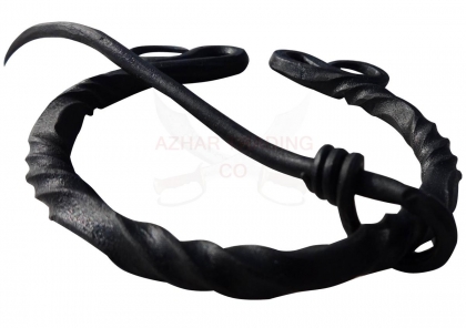 Hand Forged Twisted Ring Clasp