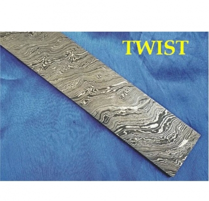 TWIST design Damascus steel construction
