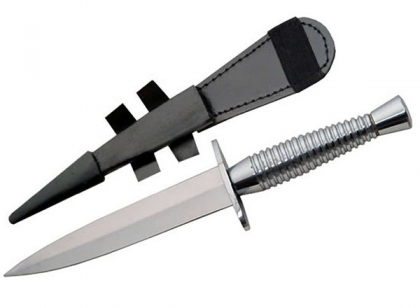 Silver British Commando Knife