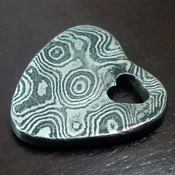 Handmade Damascus Steel Necklace