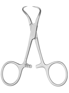 BACKHAUS TOWEL FORCEP CURVED