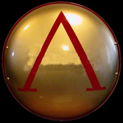 Spartan Greek Lambda Shield