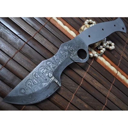 Damascus Blank Blade