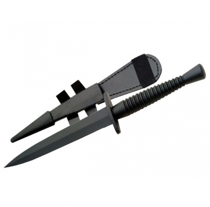 Black British Commando Knife