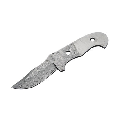 Damascus Delta Knife Blade