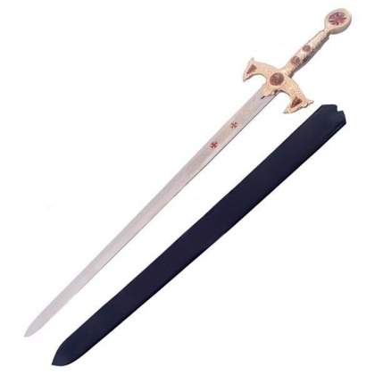 Templar Knights Sword Gold