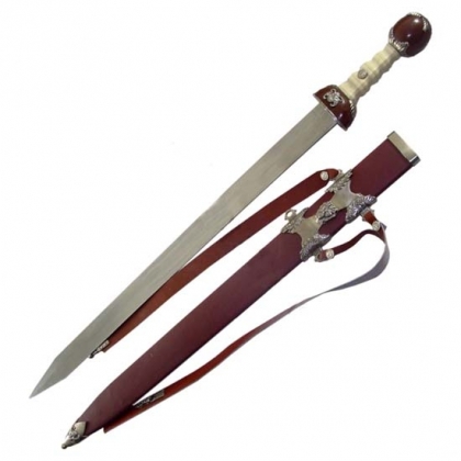 Maximus Decimus Meridius Roman Gladiator Silver Sword