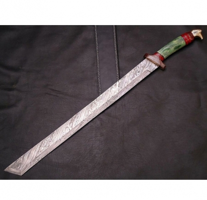 Damascus Hunting Sword