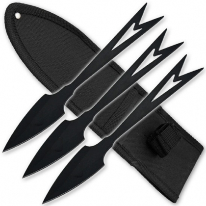 3-Pcs Tiger Throwing Knives Set