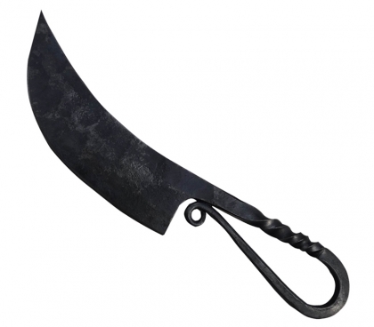 Hand Forged Butcher Knife