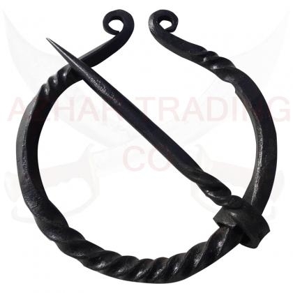 Hand Forged Twisted Ring Clasp