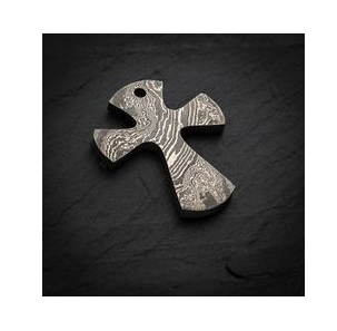 Handmade Damascus Steel Necklace