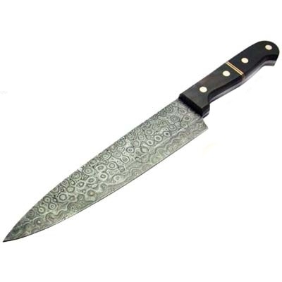 Damascus Chef Knife Wood Handle