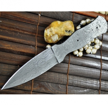Damascus Blank Blade