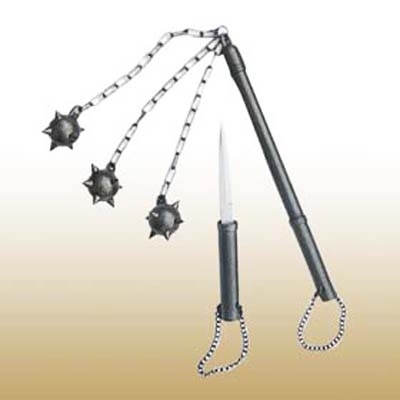 Medieval Triple Ball Mace