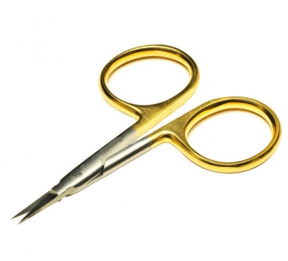 3.5-inches Gold Loop Iris Scissorors Gold