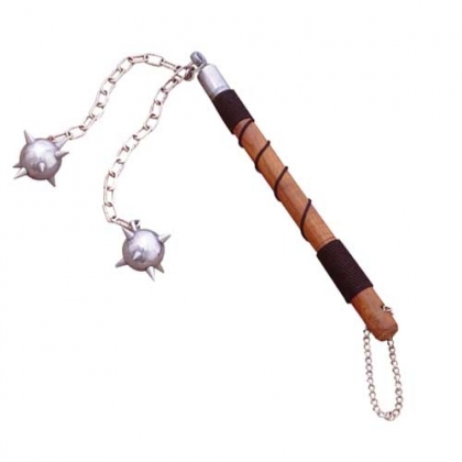Medieval Double Ball Mace
