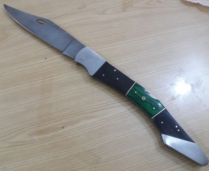 20 Inches Folding Knife Damascus Blade