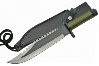 SURVIVAL KNIFE WITH SHEATH