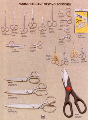 Household and Sewing Scissors