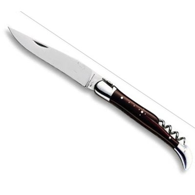 Laguiole Knife 2-Pcs Dark Wood Handle