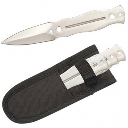 3-Pcs Lightening Fast Throwing Knife Set