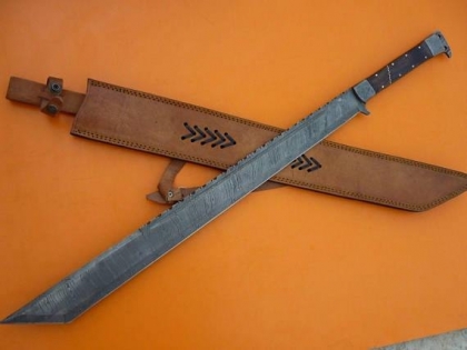Damascus Steel Sword Full Tang