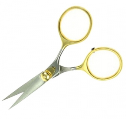 4-inches Gold Loop Razor Scissors