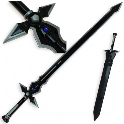Sword Art Online Dark Repulser Kirito Black Sword
