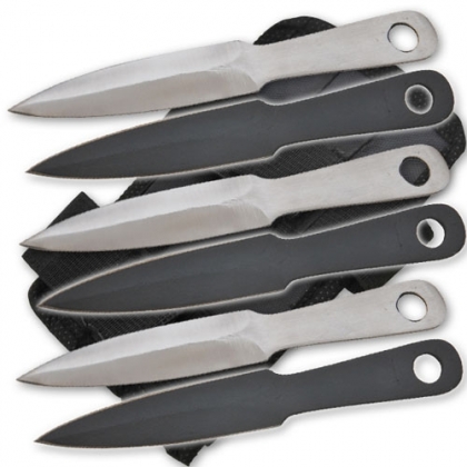 6-Pcs Mini Throwing Knives Set