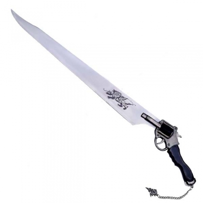 Final Fantasy VIII-8 Squall Functional Gun blade Revolver Sword