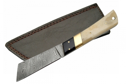 DAMASCUS MACHETE STYLE BLADE