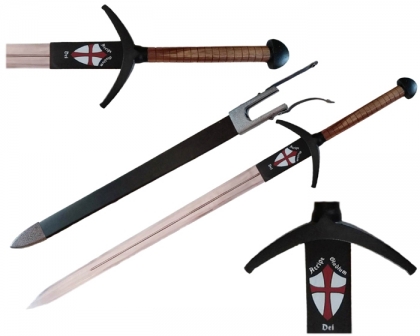 Holy Justice Inquisitor Medieval Templar Crusader Sword