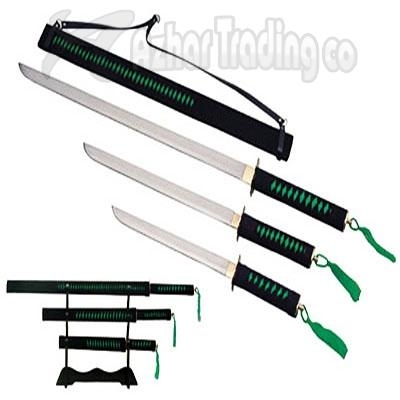 Samurai Dragon Sword Set of 3-Pcs